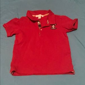 Authentic designer Burberry toddler top